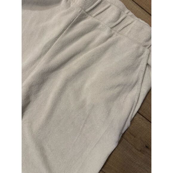 Zara Women’s Sweat Pants Size Medium Joggers Elastic Waistband Terry - Picture 2 of 2